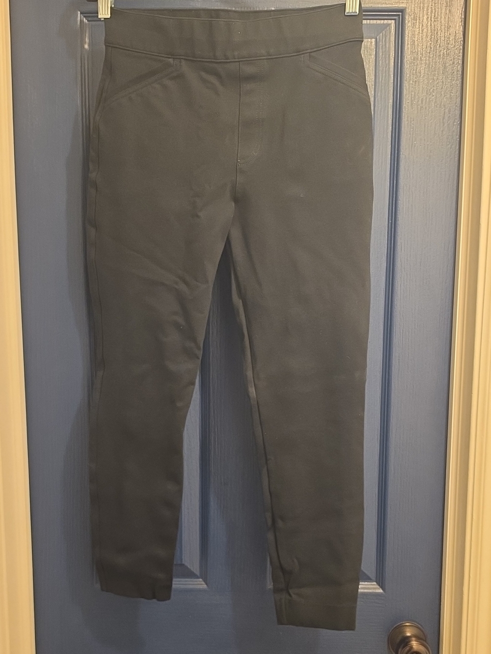 SPANX Black Slim Ponte Pants